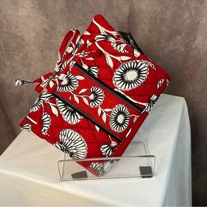 Vera Bradley Hanging Organizer Multi Zip Compartments